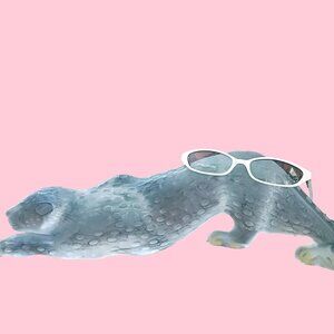 Valentino Cat Eye 48mm Women's Eyeglasses Small Eye Frame Eggshell White 5430